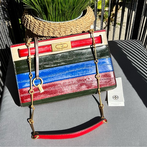 Tory Burch LEE RADZIWILL SHOULDER BAG
COLORED-BLOCK NWT - Picture 5 of 15